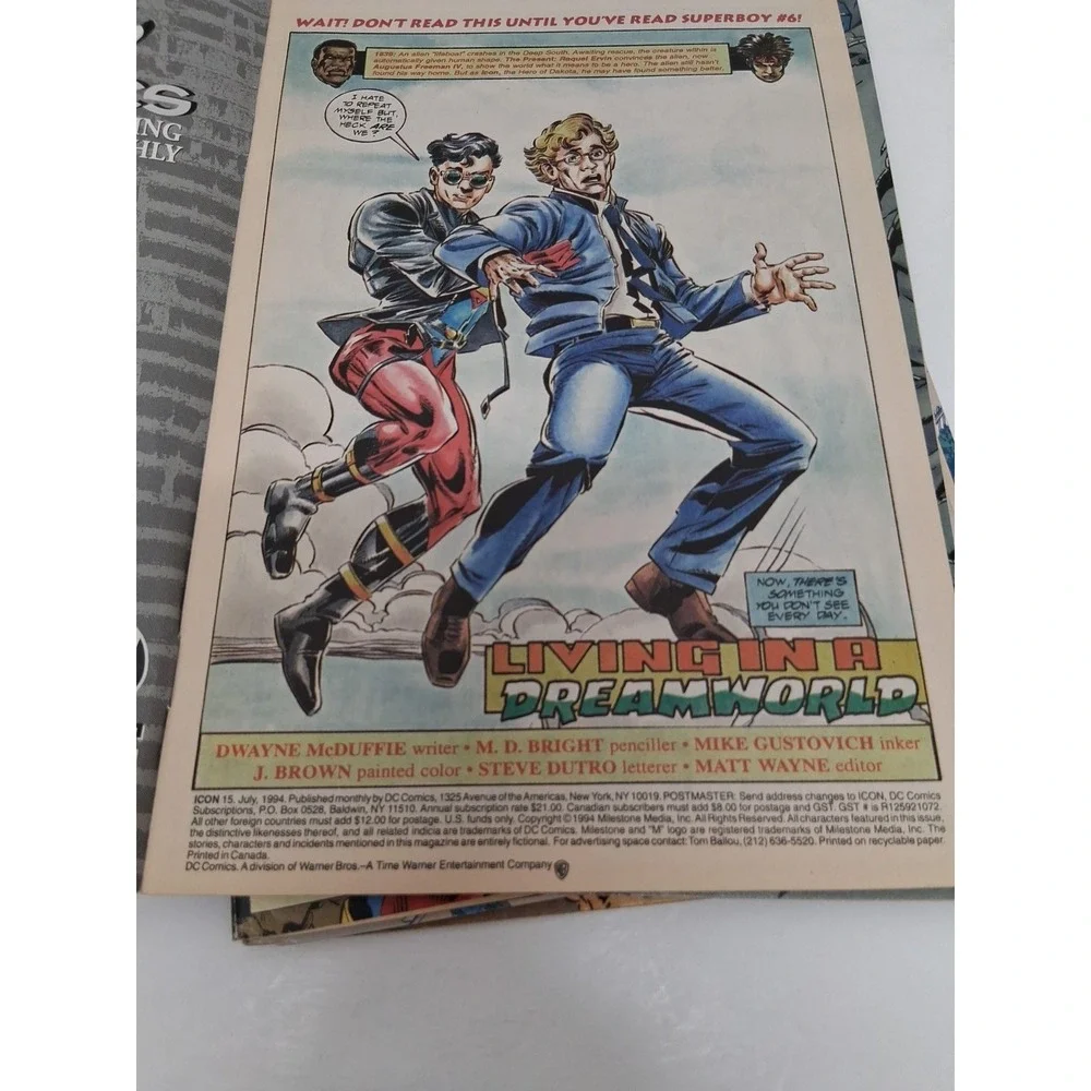 Lot Of 7 Superboy DC Comics